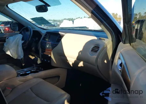 2019 Nissan Pathfinder Platinum из США, поврежденный, VIN 5N1DR2MN2KC648655